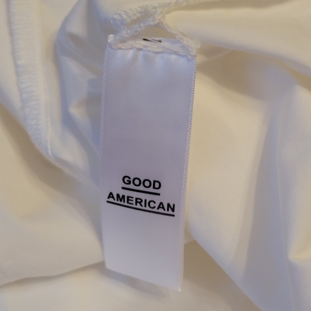 NWT GOOD AMERICAN CINCHED TUNIC SHIRT - Picture 8 of 16